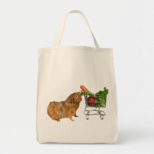 Grocery Shopping Guinea Pig Tote Bag