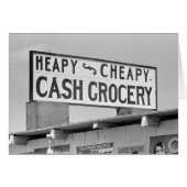 Grocery Sign, 1939 (Front Horizontal)