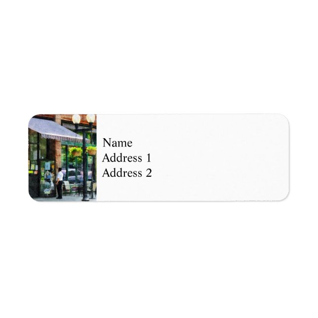 Grocery Store Albany NY Label (Front)