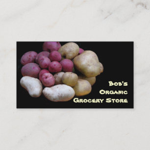 Grocery Store Business Card