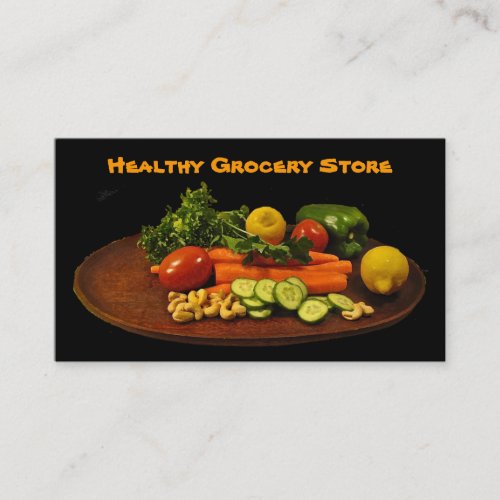 Grocery Store Business Card