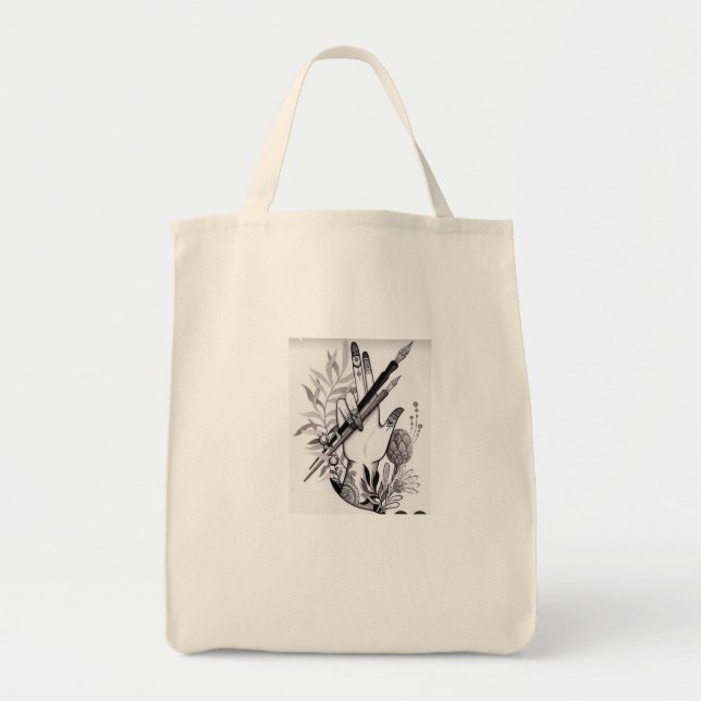 GROCERY TOTE BAG (Front)