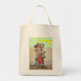 GROCERY TOTE BAG - RELAXATION