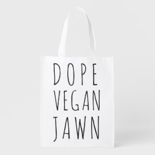 Grocery Tote - Dope Vegan Jawn