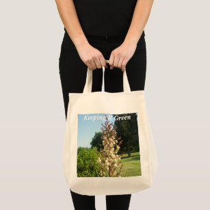 Grocery Tote - Yucca in Bloom - Keeping It Green