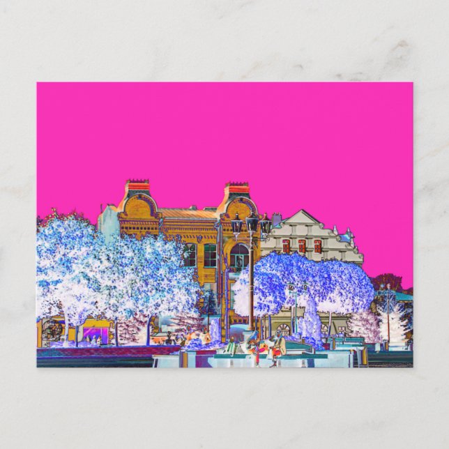 Grodno Belarus Architecture Postcard (Front)