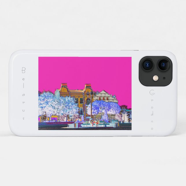 Grodno Hrodna Belarus Architecture iPhone 11 Case (Back (Horizontal))