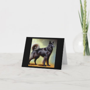 Groenendael Belgian Shepherd Dog Card