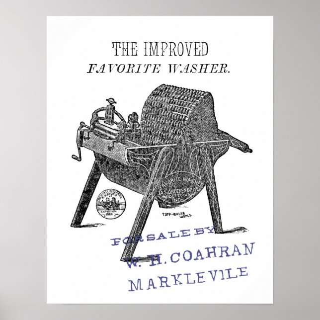 Groenendyke Washer Middletown Indiana Poster (Front)