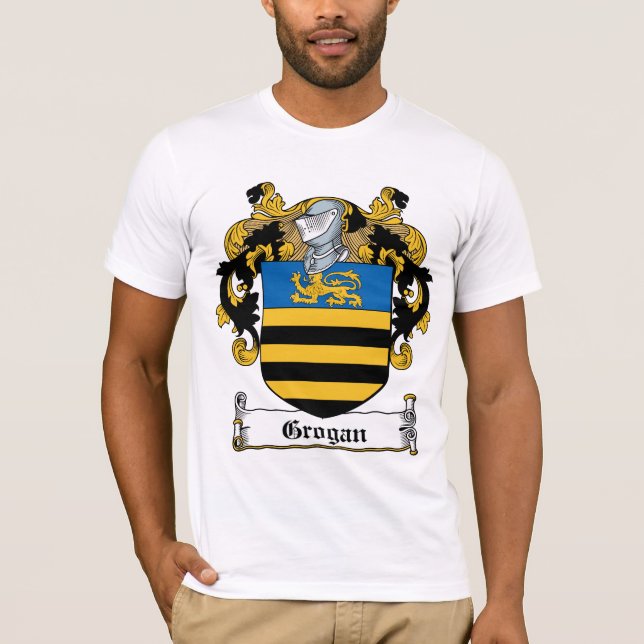 Grogan Family Crest T-Shirt (Front)