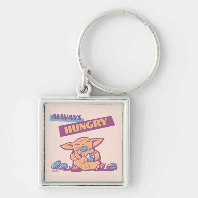 Grogu - Always Hungry Keychain (Front)