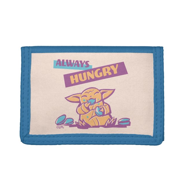 Grogu - Always Hungry Trifold Wallet (Front)