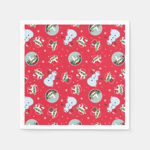 Grogu Christmas Baby Shower Napkins