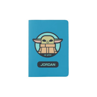 Grogu "Co-Pilot" Icon Passport Holder