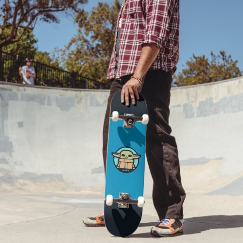 Grogu Co_Pilot Icon Skateboard
