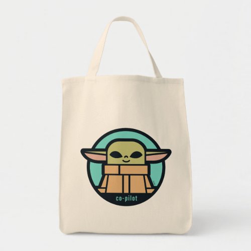Grogu Co_Pilot Icon Tote Bag