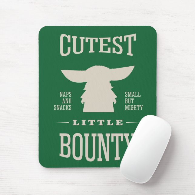 Grogu - Cutest Little Bounty Mouse Pad (With Mouse)