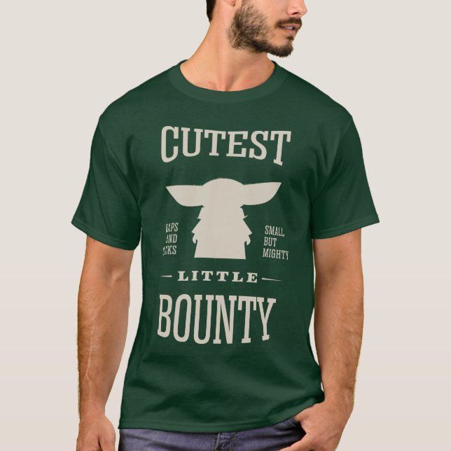 Grogu - Cutest Little Bounty T-Shirt (Front)