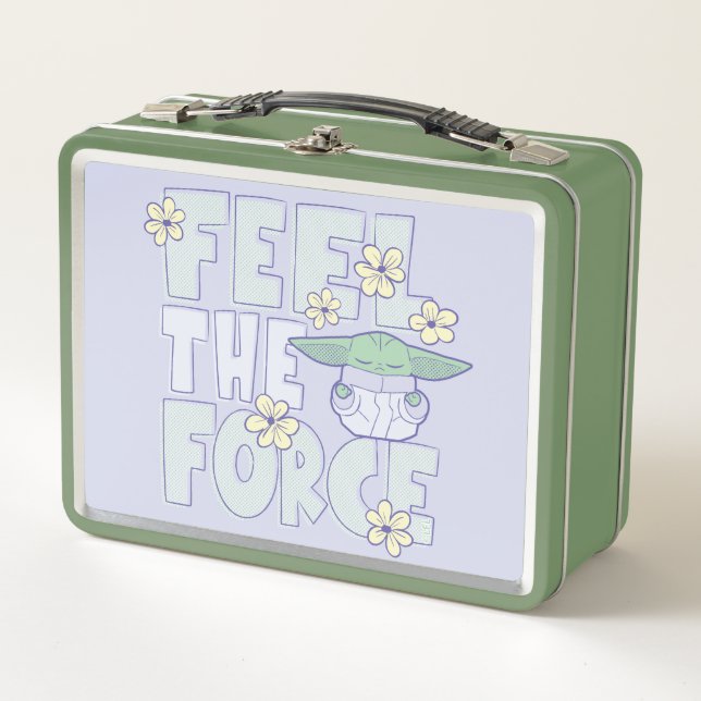 Grogu | Feel the Force Metal Lunch Box (Front)