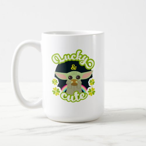 Grogu Lucky  Cute Coffee Mug
