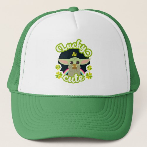 Grogu Lucky  Cute Trucker Hat