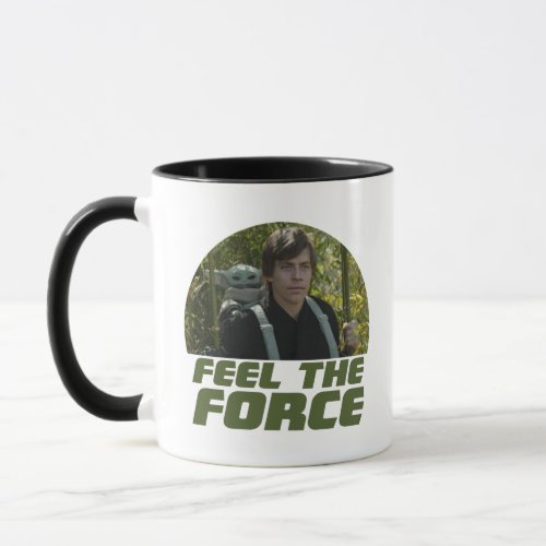 Grogu  Luke Skywalker _ Feel The Force Mug