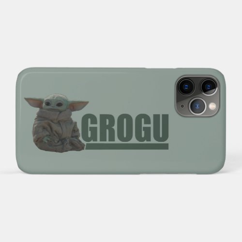 Grogu Name Graphic iPhone 11 Pro Case