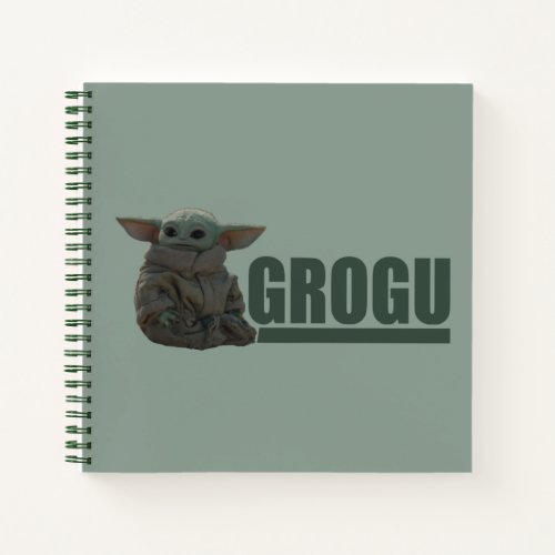 Grogu Name Graphic Notebook