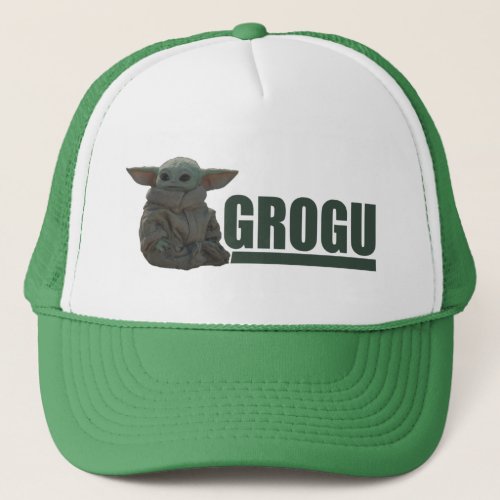 Grogu Name Graphic Trucker Hat