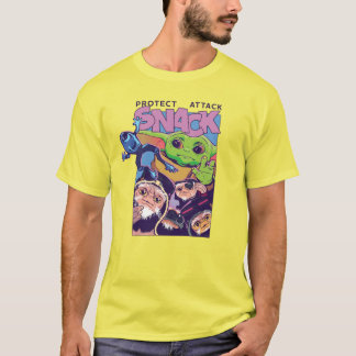 Grogu - Protect. Attack. SNACK! T-Shirt