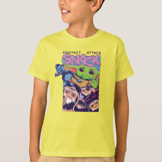 Grogu - Protect. Attack. SNACK! T-Shirt