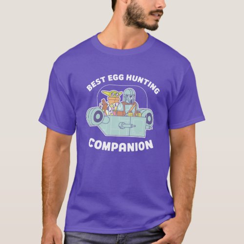 Grogu  The Mandalorian Best Egg Hunting Companion T_Shirt