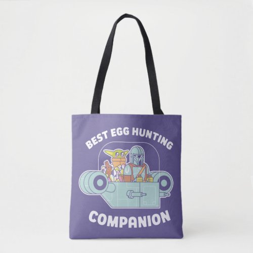 Grogu  The Mandalorian Best Egg Hunting Companion Tote Bag