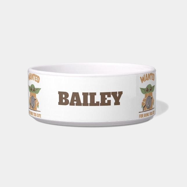 Grogu - Wanted: For Being Too Cute Bowl (Left)