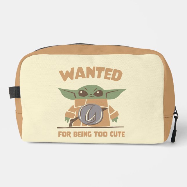 Grogu - Wanted: For Being Too Cute Dopp Kit (Front)
