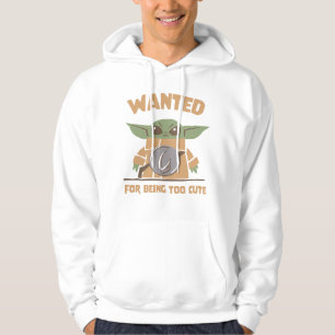 Grogu - Wanted: For Being Too Cute Hoodie