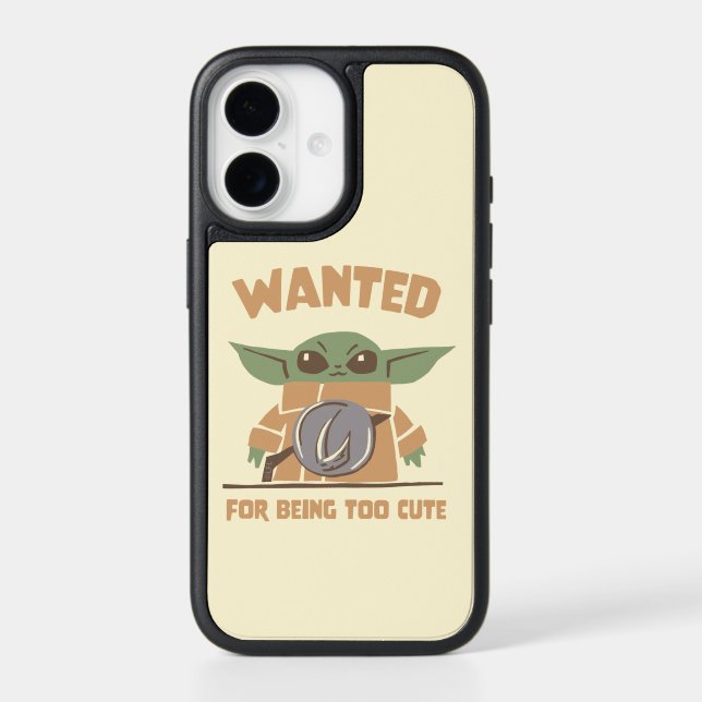 Grogu - Wanted: For Being Too Cute Otterbox iPhone Case (Back)