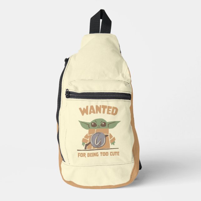 Grogu - Wanted: For Being Too Cute Sling Bag (Front)