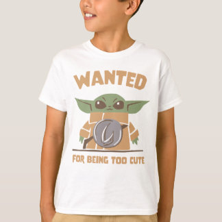 Grogu - Wanted: For Being Too Cute T-Shirt