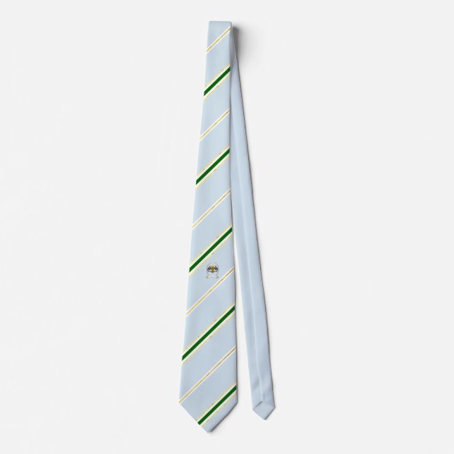 Groningen stripes flag neck tie (Front)