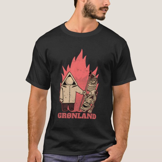 Gronland Kalaallit Nunaat Greenlandic Inuit Tupila T-Shirt (Front)