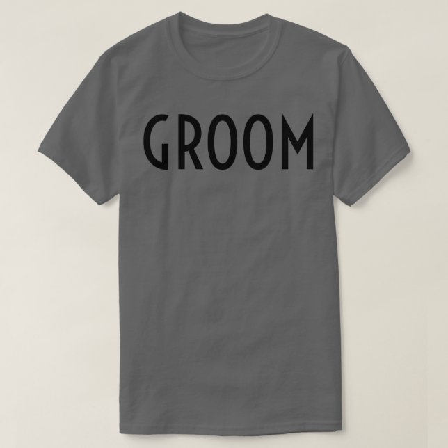 GROOM 19 T-Shirt (Design Front)