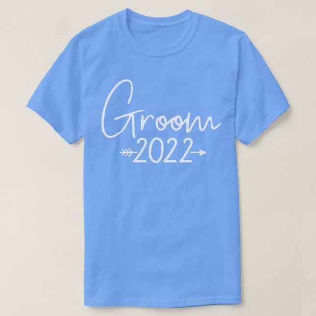 Groom 2022 for wedding or bachelor party T-Shirt (Design Front)