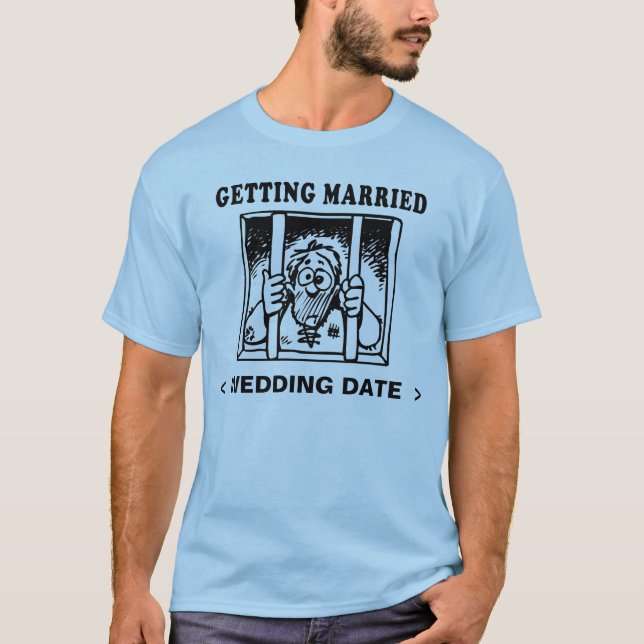 Groom (Add Wedding Date) T-Shirt (Front)