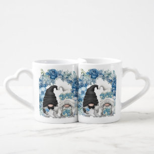 Groom and Bride Gnome Lovers Mug Set