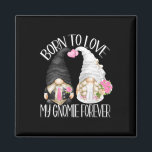 Groom And Bride Gnomes For Wedding Couple Bachelor Magnet<br><div class="desc">Groom And Bride Gnomes For Wedding Couple Bachelorette Party</div>