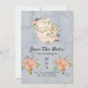 Groom and bride invitation