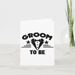 Groom And Bride Wedding S - Groom To Be 2017_1 Card