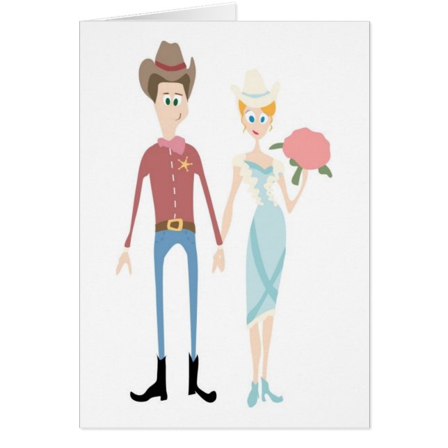 Groom as Sheriff Takes His Country Bride (Front)