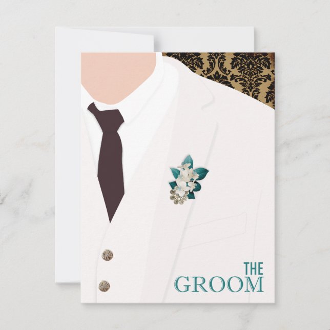 Groom Bachelor Party Invitations (Front)
